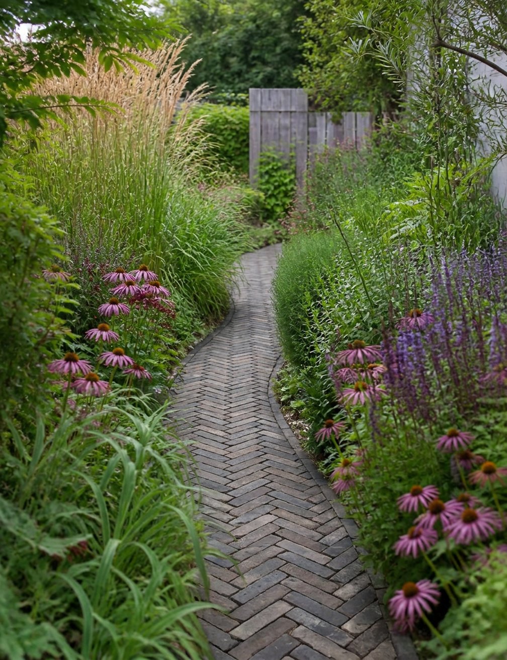 Tuinpaden met klinkers